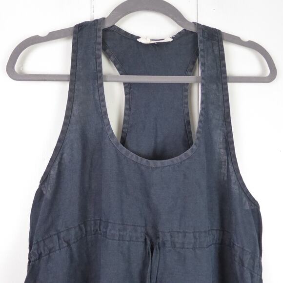 Eileen Fisher Linen Dress Womens SZ XS Sleeveless Boho Lagenlook Lightweight - Picture 4 of 12